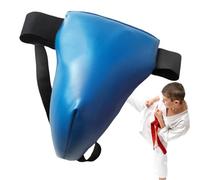 Protection de l'aine Boxe, équipement d'entraînement de boxe, 27 x 18 x 10 cm, Thai, équipement de protection pour arts martiaux et kickboxing, polyester ABS
