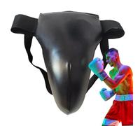 Protection de l'aine Boxe, équipement d'entraînement de boxe, 27 x 18 x 10 cm, Thai, équipement de protection pour arts martiaux et kickboxing, polyester ABS