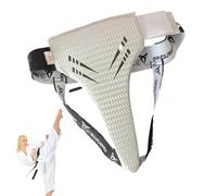 Protection de l'aine de boxe - Protection inguinale durable, équipement de protection de style suspendu de karaté pour sparring martial et pratique athlétique