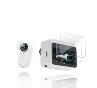 Protection de l'écran de l'objectif pour Insta360 GO 3 Film trempé Film de Protection de l'objectif de l'écran de la caméra Anti-Shake 0.3mm 9H Dureté Verre trempé Anti-Bulles Accessoires