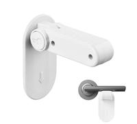 Protection de l'enfance pour les poignées de porte | Levier de sécurité de la poignée de porte de 3,5 pouces | ABS Baby Safety Locks with Tool-Free Installation for Kitchen Bathroom Children's Room