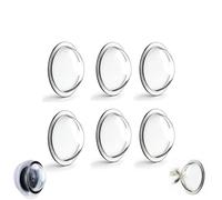 Protection de Lentille Caméra de Voiture Haute Transparence, Autocollant de Protection pour Caméra de Recul, Anti-Pluie 360°, Installation Adhésive Simple, Nouvelle Version 2026(6pcs)