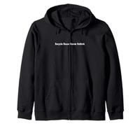 Protection de l'environnement Terre - Recycler Réutiliser Renouveler Repenser Sweat à Capuche