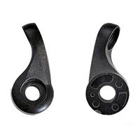 Protection de ligne de moulinet de pêche et support de base de lanceur pour pièces de modification de moulinet en plastique noir, plusieurs tailles (30 x 13,6 mm)