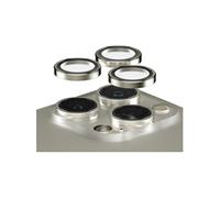 Panzerglass Protection D'écran Camera Hoop Optic Rings Iphone 15 Pro / 15 Pro Max Natural Metal