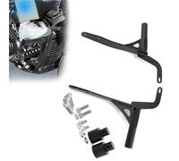 Protection De Moteur Et De Cadre pour Scout 2025+ Moto en Acier Noir Barre De Protection pour Repose-Pieds Kit Repose-Pieds Pilote