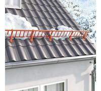 Vidaxl Protection De Neige Pour Toit Acier
