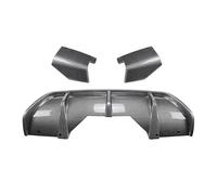 Protection De Pare-Chocs Arrière, Diffuseur, Ailerons Latéraux Et Spoiler pour X6 F16 pour M-Sport 2014 2015 2016 2017 2018 2019(Carbon Fiber Look)