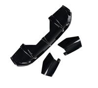 Protection De Pare-Chocs Arrière, Diffuseur, Ailerons Latéraux Et Spoiler pour X6 F16 pour M-Sport 2014 2015 2016 2017 2018 2019(Glossy Black)