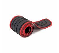 Protection de Pare-Chocs Arrière pour Audi TT 4 Seats MK3 2015-2023, Coffre de Voiture Bande Anti-Rayures Collision Protège-seuil Les Bosses,Black-Red-Coupe 7cm*90cm