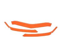 Protection De Pare-Chocs Avant pour Chevrolet pour Corvette C8 pour Stingray Z51 2020-2025 Becquets Avant(Orange)