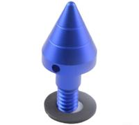 Protection de pare-chocs en alliage d'aluminium pour voitures intelligentes, bande de défense anti-collision avec tête élégante, accessoire extérieur de voiture (pointe pointue)