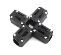 Protection de pare-chocs Pour SYM Pour CRUISYM Pour JOYMAX Z JETX ADX Pour Husky Pour Maxsym Protection Moteur Pour Moto : Pare-chocs Et Barres De(Black 4PCS)