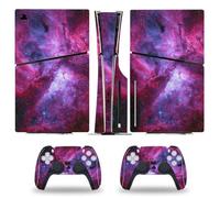 Protection de peau - INF - Skin Stick - PS5 Slim - Violet - Design de dessin animé