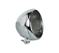 Protection de phare Phare Avant LED Vintage Universel Pour Moto 7 Pouces, Montage En Coque, Boîtier Inférieur Pour Cafe Pour Racer Pour Custom(B)