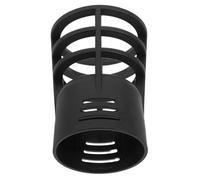 Protection de Pistolet Thermique Écran Isolant pour Buse, Noir | Plastique Résistant aux Hautes Températures, Flux D’air Concentré, Réparation Automobile et Bricolage Créatif