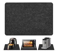 Protection de plan de travail en silicone ignifuge pour friteuse à air et ustensiles de cuisine, antidérapant et imperméable, parfait pour ninja, salter, machine à café et micro-ondes