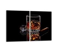 Protection de plaque de cuisson en verre 2x40x52 Whisky