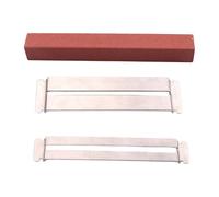 Protection de plaque de préhension, outil pour enlever la frette de guitare et kit de ponçage avec coussinets de protection, structure en métal pour l'entretien des instruments, outil pour enlever la