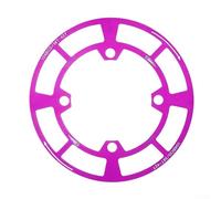 Protection de plateau de vélo en alliage d'aluminium 104 pour couvercle de pignon BCD, protecteur de disque léger pour pédaliers 32T/34T/36T, composant de cyclisme anti-usure (rose-38T-42T)