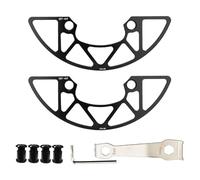 Protection de plateau de vélo en alliage d'aluminium pour chaîne de pédalier de vélo Accessoires de chaîne de VTT