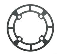 Protection de plateau en alliage d'aluminium pour VTT - 104 mm pour disque Bcd avec finition sablée résistante aux rayures compatible avec les pignons portables de 32 à 36T de 38 à 42 t de 35 à 45 g