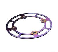 Protection de plateau en aluminium 104BCD pour VTT - Compatible avec les pédaliers à 32, 34, 36 dents, fonction de protection du disque (couleurs-32T-36T)