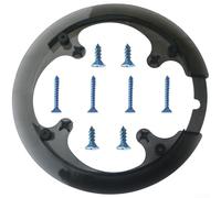 Protection de plateau en plastique à 8 boulons pour pédaliers BCD104 mm 42T pour aider à maintenir l'apparence du plateau et réduire le risque de contact avec les vêtements pendant l'utilisation