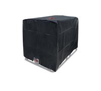 Protection de pluie noir capôt container IBC bâche réservoir citerne eau 1000 L
