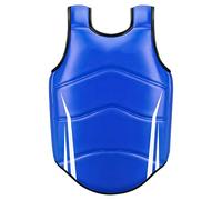 Protection de poitrine pour karaté, taekwondo et boxe, bouclier côtelé rembourré pour Muay Thai MMA, garde du corps en cuir PU, équipement d'entraînement pour homme et femme, équipement de sport de