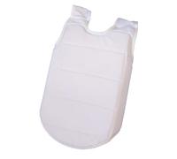 Protection de poitrine réglable pour karaté, taekwondo, boxe, pour enfants de 6 à 12 ans, kickboxing, arts martiaux, protection respirante pour sparring