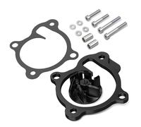 Protection de pompe à eau pour moto Refroidisseur de turbine de pompe à eau adapté pour Honda CRF250 CRF250R CRF250RX CRF250RWE CRF 2025 R RX RWE 2018 - 2025 Kit Réparation Pompe à Eau(Black)