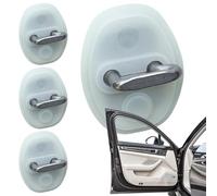 Protection de porte de voiture | Protection de grève de serrure de porte de voiture | Coussinet d'absorption des chocs lumineux en silicone pour la plupart des véhicules, camions, remorques