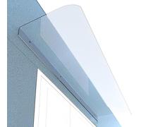 Protection de Porte d'entrée : Auvent imperméable for Porche et terrasse, résistant à la Pluie, à la Neige, au Soleil et au Vent(40-100CM(B))