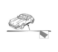Protection de porte en aluminium pour Porsche 911 and 912 (1965-1973) - côté droit