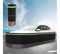 Protection De Portière De Voiture, Jupes De VR avec Grille en Fer Et Verrouillables, Jupe De Toit pour Camping-Car Facile À Installer, Accessoires De Voiture(12.5m/41ft)