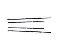 Protection De Portiere Voiture Joint Lot De 4 Joints De Porte Et Fenêtre Voiture Pour Toyota Pour Land Pour Cruiser LC80 FZJ80 LX450 75710-60021 1990-1998(Chrome)