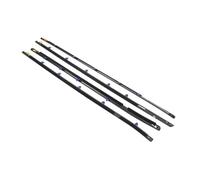 Protection De Portiere Voiture Joint Lot De 4 Joints D'étanchéité En Caoutchouc Chromé Pour Vitres Voiture Pour Accord 1998-2002 2003-2007 2008-2012 2013-2017(1998-2002)