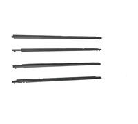Protection De Portiere Voiture Joint Lot De 4 Joints D'étanchéité En Caoutchouc Pour Vitres Extérieures Voiture Pour Toyota Pour Corolla 2009-2012 Bande D'étanchéité Étanche(Noir)