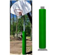 Protection de Poteau de Basket-Ball, Conception enveloppante pour Une Utilisation extérieure, Protection Tous Temps pour Gymnase, sous-Sol, Terrain de Jeux - Tapis de sécurité Durable