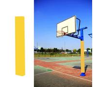 Protection de poteau de basket-ball résistante aux intempéries - Rembourrage durable pour cerceaux d'extérieur - Coussin de sécurité pour terrains de jeux et salles de sport - Équipement de sport