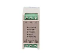 Protection de protection des circuits en 3 phases Protection de la tension de la tension Restomage Séquence de phase de sous-tension Protecteur pour les moteurs et plus