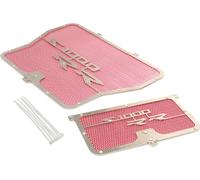 Protection de radiateur en acier inoxydable pour BMW S1000RR / S1000R / S1000XR / HP4 rouge
