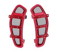 Protection de radiateur pour moto, cadre de calandre, couvercle gauche et droit, rouge pour GTS 250/300 2013-2020, grille de protection de radiateur en alliage d’al