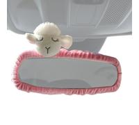 Protection de recul élégante - Accessoire de rétroviseur en peluche | Jolie housse de protection pour rétroviseur de voiture | Accessoires d'intérieur de voiture mignons, housse anti-poussière pour