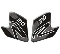 Protection De RéServoir Autocollants pour Réservoir De Moto pour BMW G310R, Protections Latérales Antidérapantes, Autocollants De Traction, Genouillères Autocollants(Couleur 9)