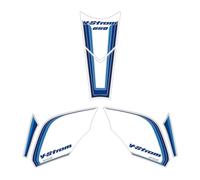 Protection De Réservoir en Gel 3D Moto pour Suzuki V-Strom DL650 XT 2017 2018 2019 2020 2021 : Protections Latérales Et Genoux, Autocollants Accessoires Peinture