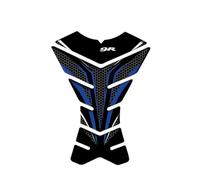 Protection De Réservoir Moto, Autocollants En Forme D'arête Poisson, Coussinets Antidérapants Pour Pour ZX9R(9 blue)