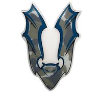 Protection De Réservoir Pour Moto Vampire Camouflage Bleu Noir Transparente Adhésive