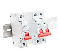 Protection de secours AC SPD T2 230 V 400 V, disjoncteur de courant for rail DIN 10 kA 20 kA 2P 1 pièce(3P,10kA)
